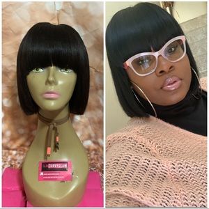 10” Blunt Bob Bang w/ Bangs